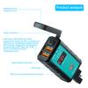 3.4A Motorcycle Fast Charging Dual USB Port Charger SAE To USB Type-C Voltmeter ON/Off Switch Waterproof Quick Disconnect Plug