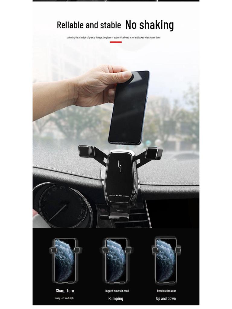 Compatible Car Phone Holder for Buick Verano (2015-2021, excludes GS hatchback).