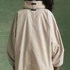 Fear of God Essentials Button Down Shirt Silver Cloud Men Tops Grey 186BT234022F