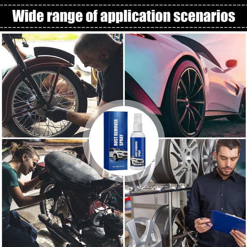 Metal Rust Inhibitor 30ML Car Rust Removal Spray Rust Reformer For Remove Iron Particles In Car Rv Boat Paint Motorcycle