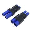 2 Pairs EC3 to EC5 Male to Female Connector Adapter for RC Lipo Connectors