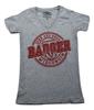 Three Square NCAA Damen Born & Bred Wisconsin Badgers Badger Shirt Neu S, M