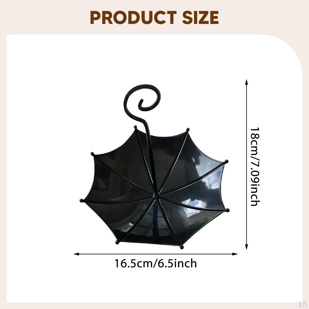 Umbrella Shaped Bird Feeder Decoration, Supplies, Birds Lover Gift, Outdoor Hanging Yard