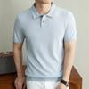 Wind Men'spolo Fashion Short Sleeve Lapel Collar T-Shirt