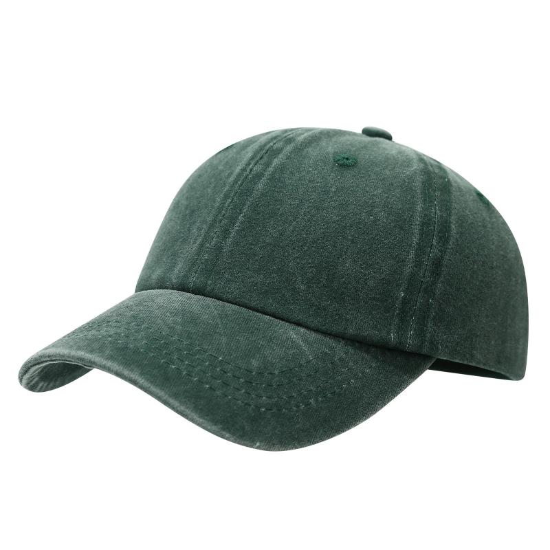 Baseball High-Quality Her  Him For Women Men Hat Protection Sun Dad Cotton Soft Adjustable Cap Denim Washed Caps Peaked Hats Trendy Fashionable