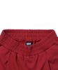 GAKKAI UNIONS One-Pleat Wide Sweatpants Burgundy