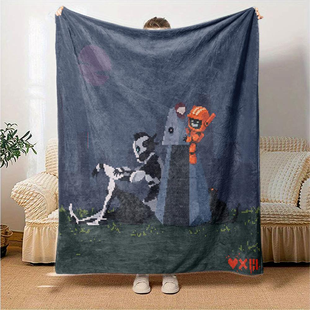 Love Death Robots Blanket, High quality Comfortable for All Seasons, Home Decor, Warmth and Comfort