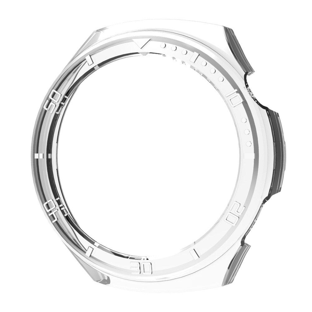 PC Hollow Case For Huawei Watch4 Pro / Huawei Watch 4 Graduated Numbers Protection Cover Watch Accessories