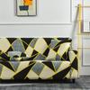 Geometrischer elastischer Sofabezug für Wohnzimmer, Couchbezug, hochelastischer Sofabezug, Möbelschutz, alle Bezüge, Heimdekoration