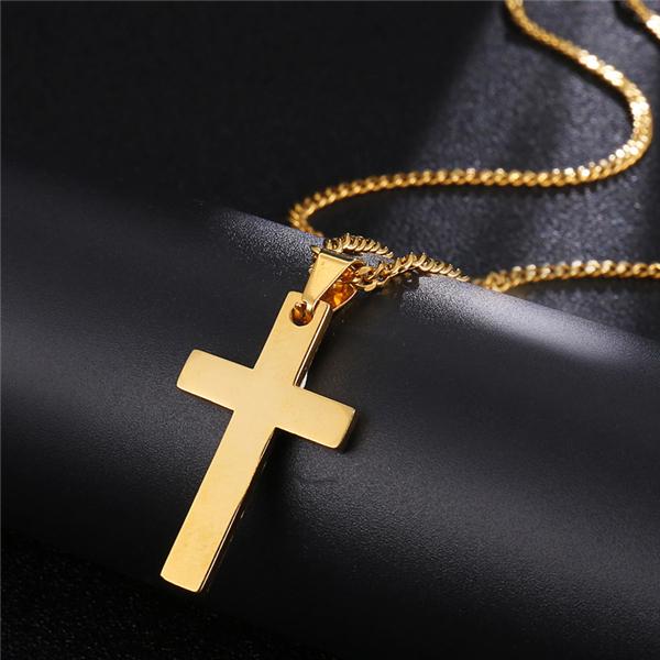 Buy Men's Fashion Necklace Gold Silver 