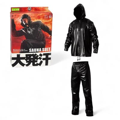 [LAVI] Sauna Suit for Heavy Sweating, Size M, Hooded, Top and Bottom Set, Men's & Women's, Washable, 3B-4222 [Manufacturer's Genuine Product]