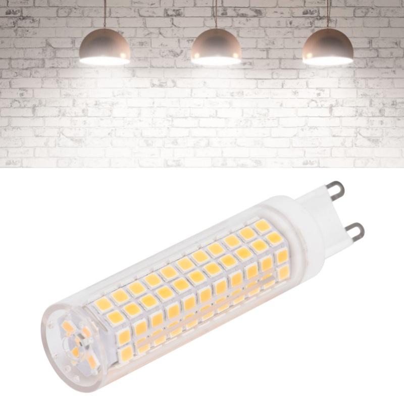 G9 136-LED-Birne 15W 1200LM Dimmbar Keramik Bi-Pin Maiskolben-Birne Für Heim-Innenbeleuchtung(220V Kaltweiß)