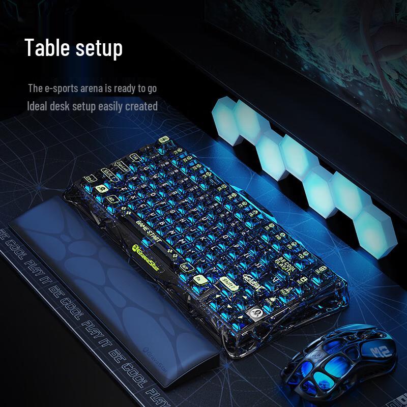 GravaStar GS K1 LITE 75% Tri-Mode Gasket Mechanical Keyboard