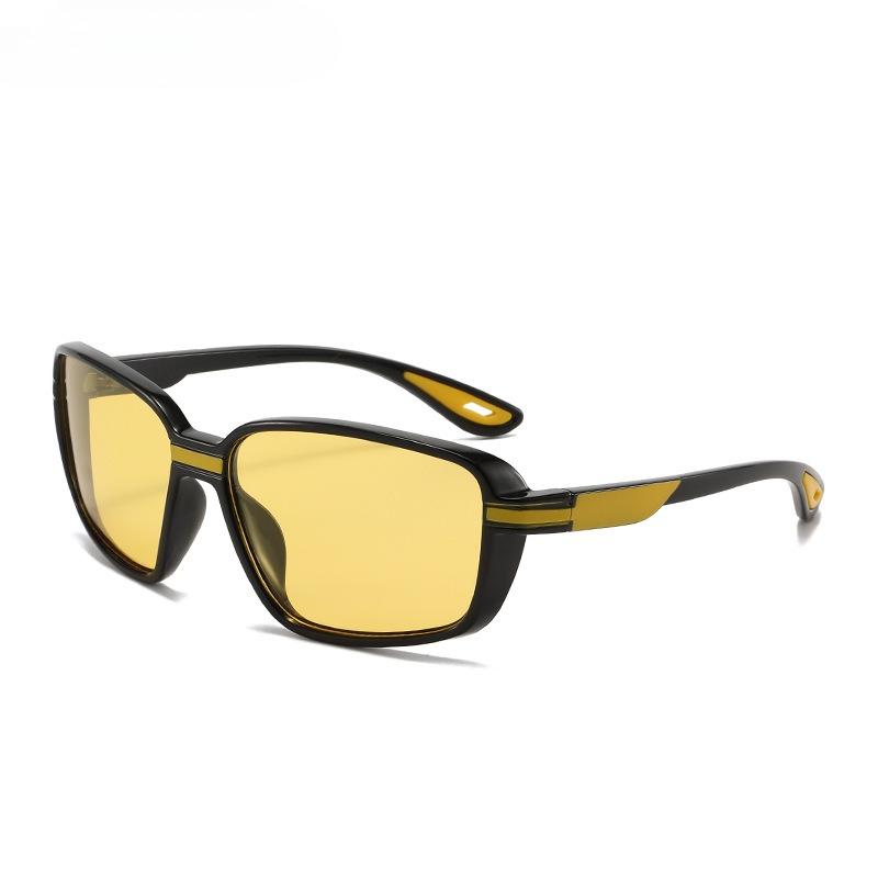 Retro Square Frame Sports Polarized Sunglasses Women's Men's Cycling Hiking Outdoor Travel UV400 UV Protection Trendy Eyewear