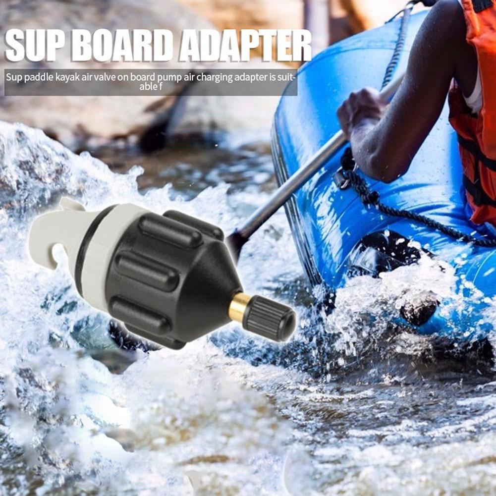 Pump Adapter Inflatable Boat Air Pump Valve Boat Accessory Air Nozzle Kayak Air Valve Conversion Head For Surf Boating Fishing