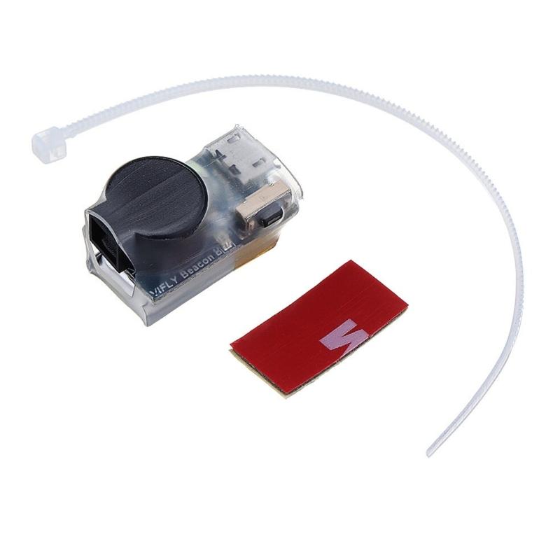 

Drones Buzzer with Strobe Light 80mah Battery for FPV Built In Gyroscope Lost Drones Alarm Trackers Rechargeable 1
