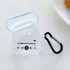 Music Player Transparent Applicable Apple Bluetooth Headset Cover AirPods 1 /1/1 Anti-drop Protective Case Headphone Case