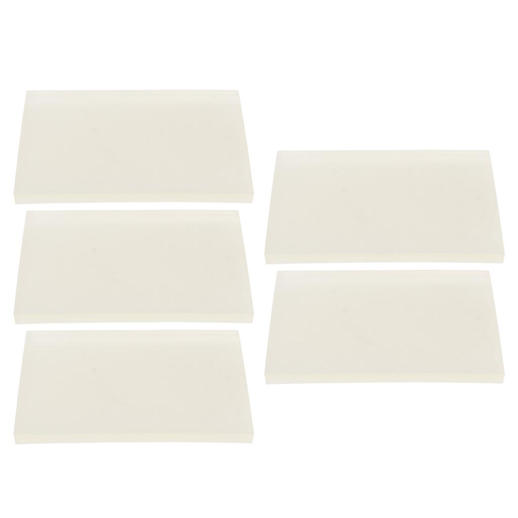 5pcs Stamp Carving Block Soft Rubber Block DIY Hand Made Crafts for Carving Stamps 10x7.5x0.5cm