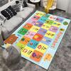Colorful Alphabet Kids Carpet Suitable As a Non-slip Mat for the Living Room or Bedroom Sofa