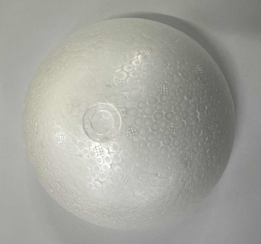 Palla di Schiuma Bianca Rotonda per Decorazioni Artigianali di Matrimonio Fai da Te Composizione Floreale Fornitura Artigianale Ornamenti per Feste Eventi in Casa