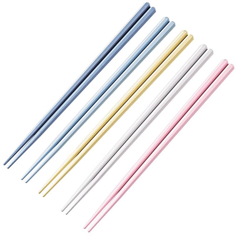 Chuaida Royal 5-Color Personal Non-Slip Chopsticks Set