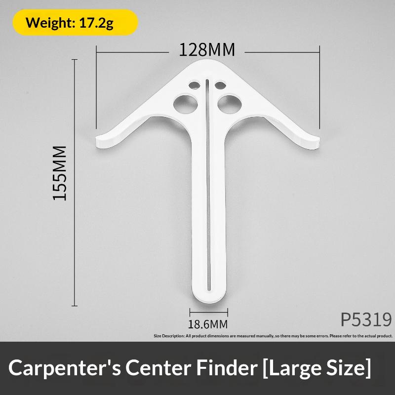 Professional Center Finder Tool High Accuracy Woodworking Center Locator Gauge Compact Carpenter Positioning Tool for DIY Enthusiasts Carpenter