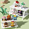 Penguin Top Hat Party Toy - Compatible Building Blocks for Small Animals