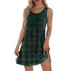 Vestito estivo casual da donna con tasche Abito estivo Boho Beach T-shirt Abito con scollo a V Abiti a canotta larghi