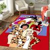 Josie and the Pussycats-inspired art Rug Floor Mat for Living Room or Bedroom Soft and Comfortable Carpet a Gift for Birthday and Holiday.