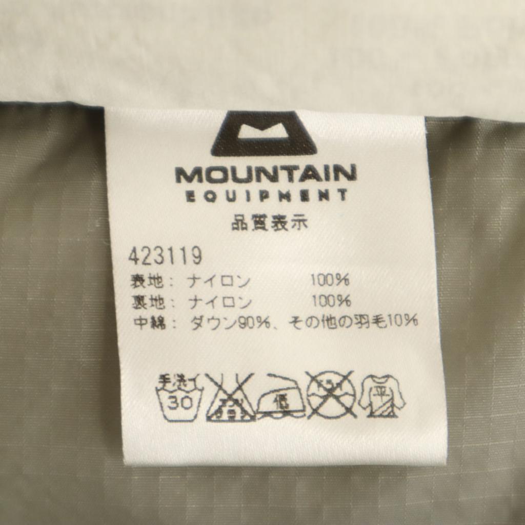 MOUNTAIN EQUIPMENT Down jacket M gray Men's Used