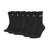 Nike Logo Knitted Weightlifting Long Distance Sports Mid-Calf Socks Unisex Socks Black SX7664010