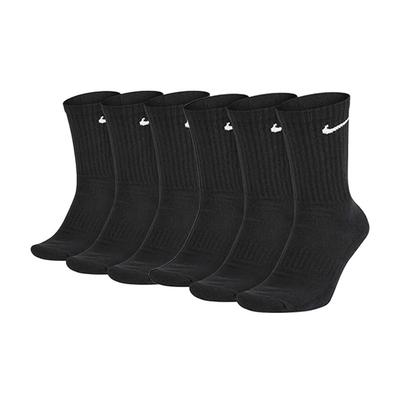 Nike Logo Knitted Weightlifting Long Distance Sports Mid-Calf Socks Unisex Socks Black SX7664010
