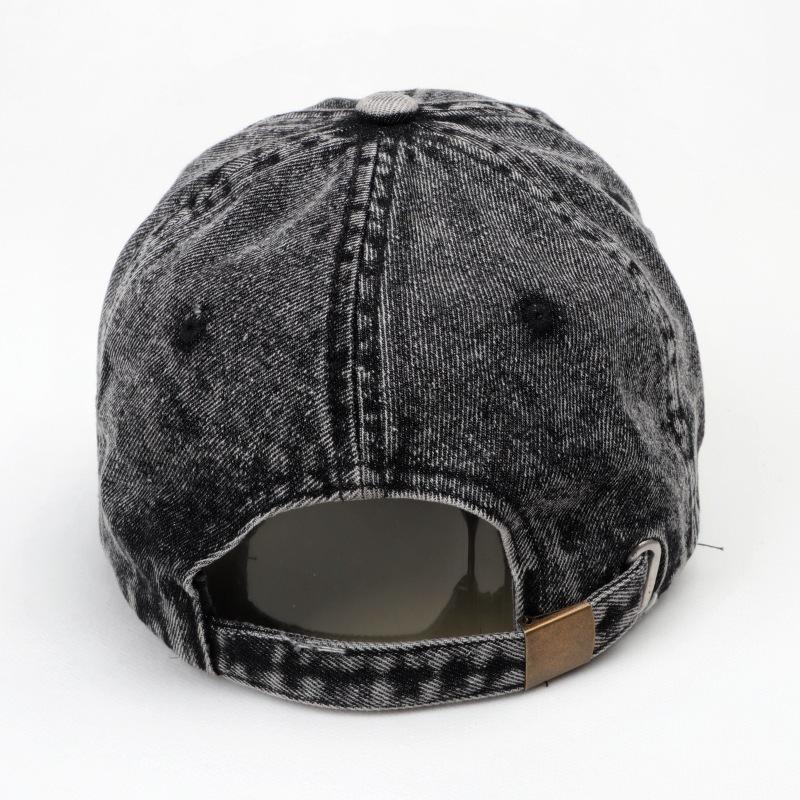 Cowboy Hat Solid Color Light Plate Washed Denim Cap Men'S And Women'S Fashion Versatile Personalized Baseball Cap Sun Hat