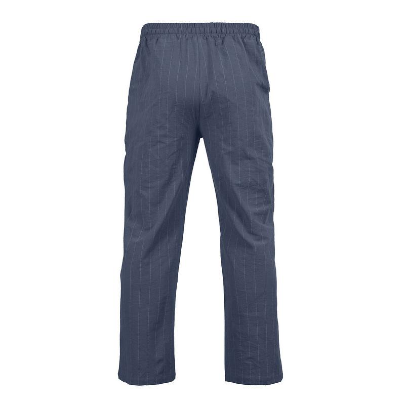 2026 Men's Linen Summer Pants Beach Pants Drawstring Vertical Stripes Straight Casual Breathable Comfortable Long Trousers