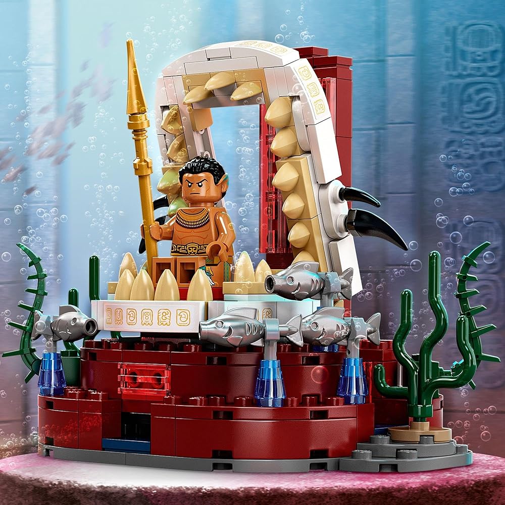 LEGO Super Heroes Marvel Namor's Throne Room 76213 Building Blocks Toy for Boys Age 7 and Up