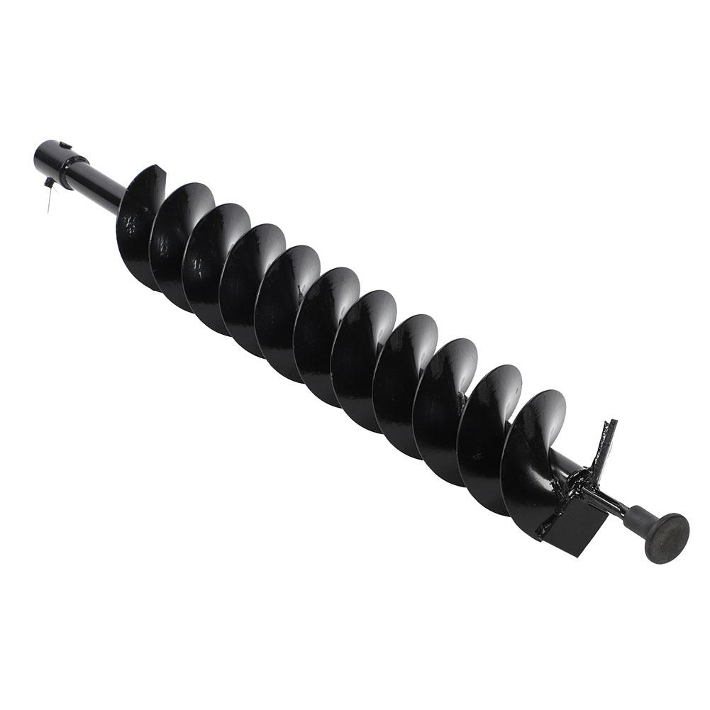 Erdbohrer Bohraufsatz Landwirtschaft Pflanzung Aussaat Lochgräber 100x800mm Doppelklinge