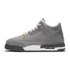 Air Jordan 3 Retro GS Cool Grey 2021 Kinder Sneakers Silber Light-Graphite Orange-Peel 398614-012
