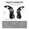 2/4pcs Car Seat Headrest Hook Storage Portable Interior Bracket For Alfa Romeo Giulietta GT 159 147 156 Mito Brera Giulia SpiderRI1