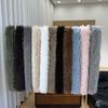 Soft Faux Fur Scarf Thick Curly Fur Wrap Shaggy Warm Stole Fluffy Winter Shawl  Winter Vacation