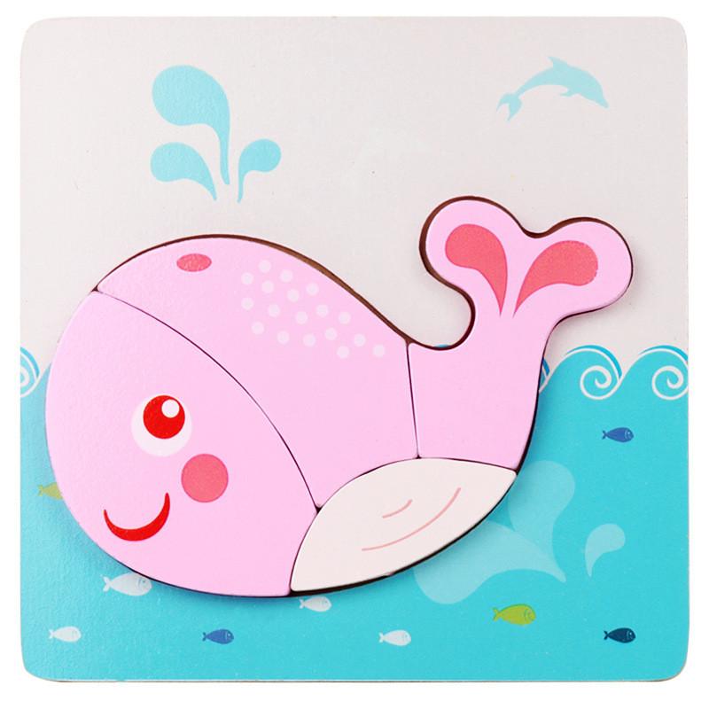 Childrens Wooden 3d Butterfly Puzzle Blocks With Handeye Coordination Development For Early Learning