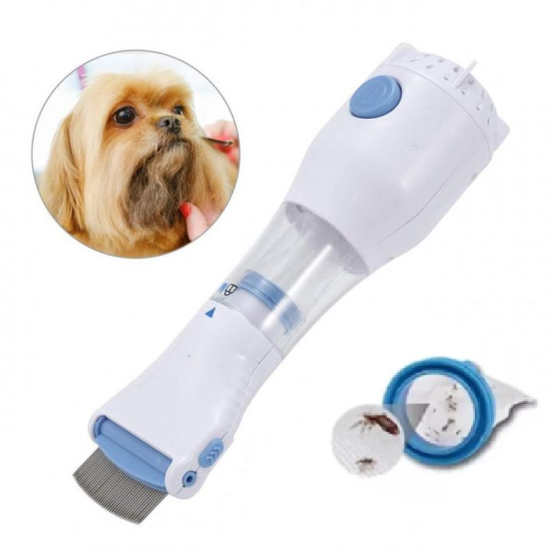 Electric Pet Comb Lice Remover Hair Cleaner Removing Flea Lice Egg Hair Floating