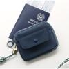 New Solid Color Coin Purse Zipper Large Capacity Small Wallet Wear-resistant Storage Bag Male Female