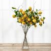 Luxury Artificial Lemon Branch Green Leaves Simulation Fruit Tree  Holiday Party Wedding