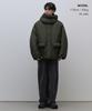 Musinsa Standard Non-Quilted Hooded Padded Jacket [Khaki]