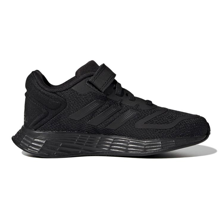 adidas Duramo 10 EL K Fabric Comfortable Abrasion Resistant Low Top Kids' Running Shoes Black Kids' GZ0637