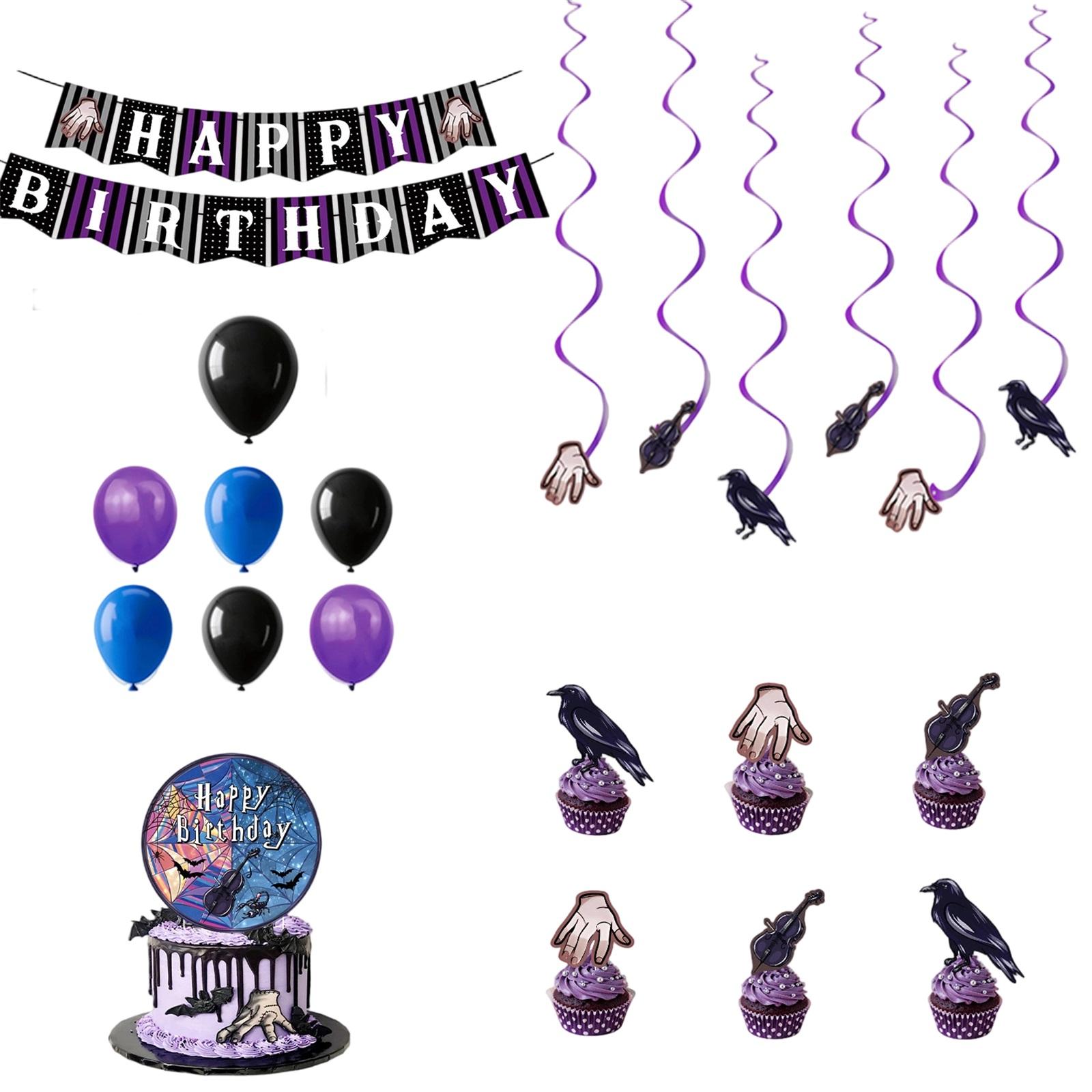 

Theme Party Supplies Birthday Decoration Tableware Party Atmosphere Layout Banner Props One Size