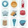 Soft Rubber Beach Toys Beach Water Play Sand Play Soft Material Summer Hot Selling Children's Water Play Toy Set