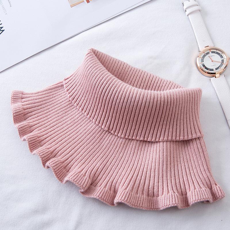 

Кашемировый шейный платок для мужчин и женщин, эластичный шейный платок, теплый шерстяной вязаный шарф, высокий воротник, защита шеи, повязка на голову, шарф