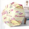 Pompompurin,Candy Automatic Umbrella-Foldable, Durable 8-Bone Design, Compact and Stylish, Great for Camping, Halloween, Christmas, Mother's