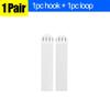 Punch-free Picture Hanging Strips Adhesive Tape Mounting Photo Frame Fixed Wall Hook&Loop Removable Home Decor Art DIY Stickers